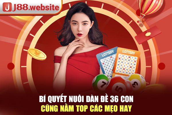 Bí quyết nuôi dàn đề 36 con cũng nằm top các mẹo hay